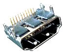 HDMI Thru Hole Reversed Connectors / 51L Series