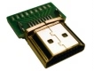 HDMI Male w/ P.C.B. Connectors  / 51S Series